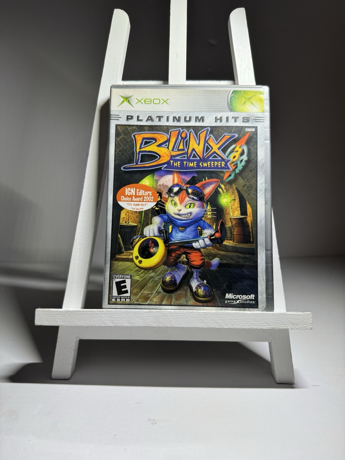 Blinx: The Time Sweeper (Microsoft Xbox, 2002) Complete