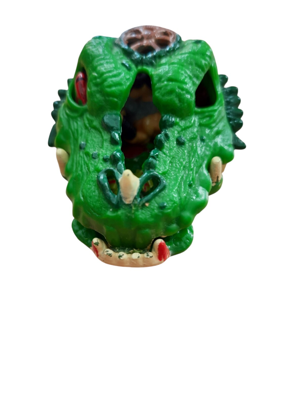 Mighty Max Horror Head Dinosaur(included 1 figure)Bluebird 1992 Vintage Playset