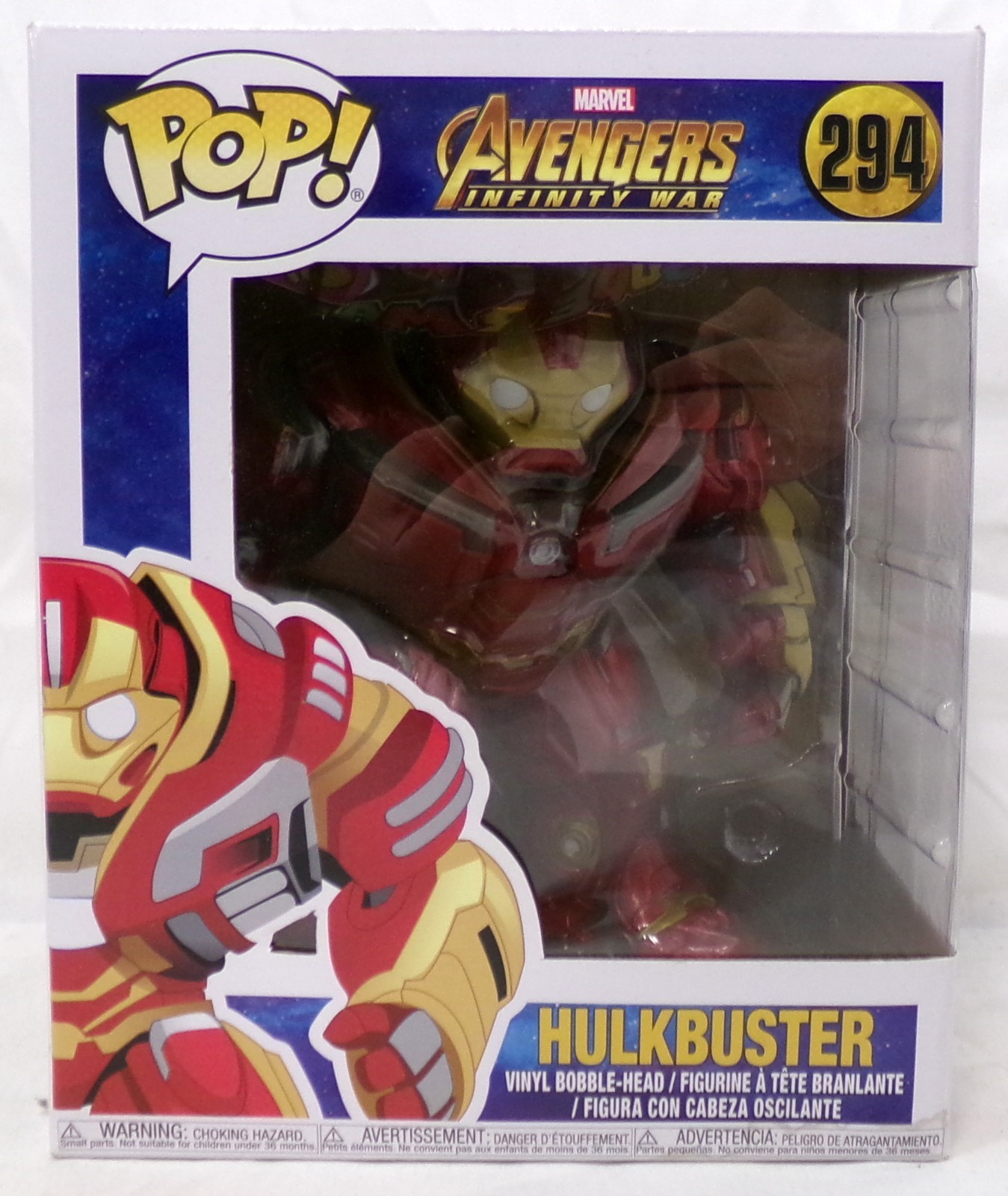 Funko Pop! 294 Hulkbuster Marvel Avengers Infinity War Vinyl Figure