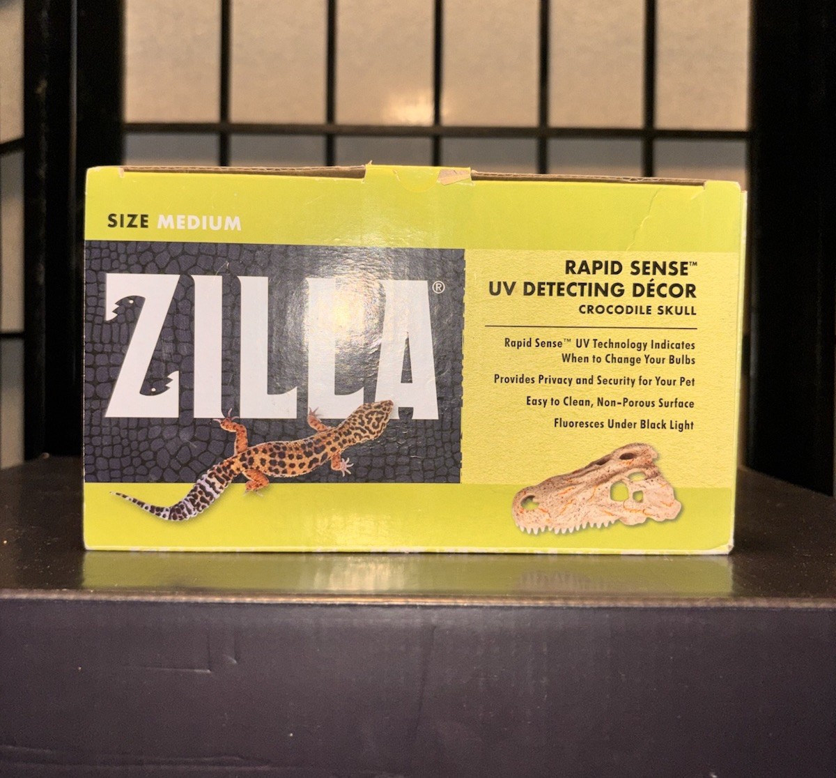 Zilla Rapid Sense UV Detecting Decor / Crocodile Skull SZ MED / NIB