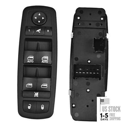 Driver Side Master Power Window Switch 9 Pins + 3Pins Compatible with 2012 