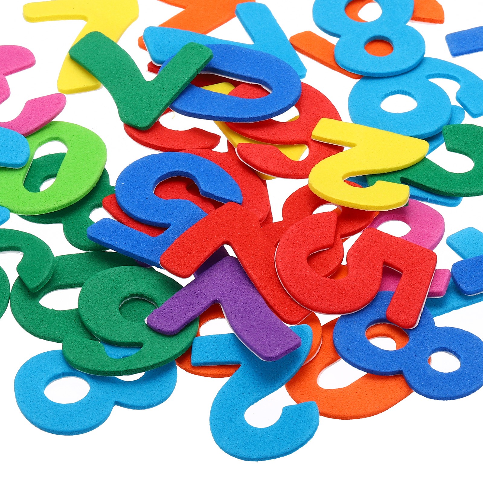 Foam Stickers,8Pack 376Pcs EVA Self Adhesive Foam Shape Stickers,Numbers Style