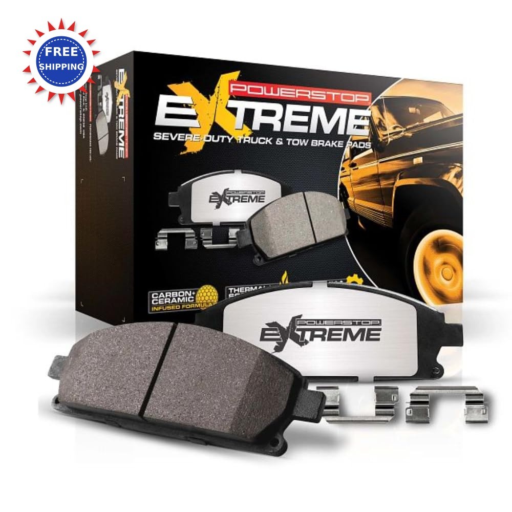 Brake Pads Front PowerStop Z36 for Ford Expedition 2010-2021 F 150 2010-2020
