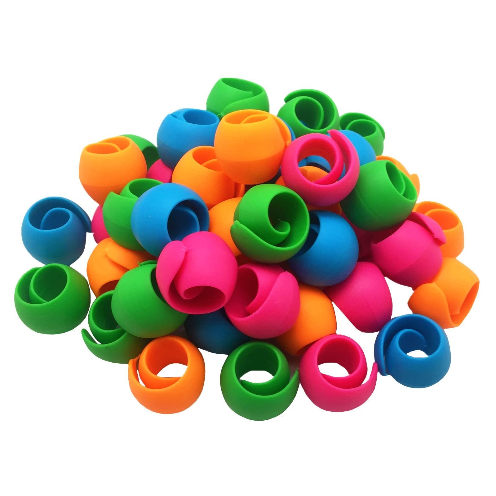 YEQIN 48 Pieces Thread Spool Huggers/Thread Spool Savers -Prevent Thread Tail...