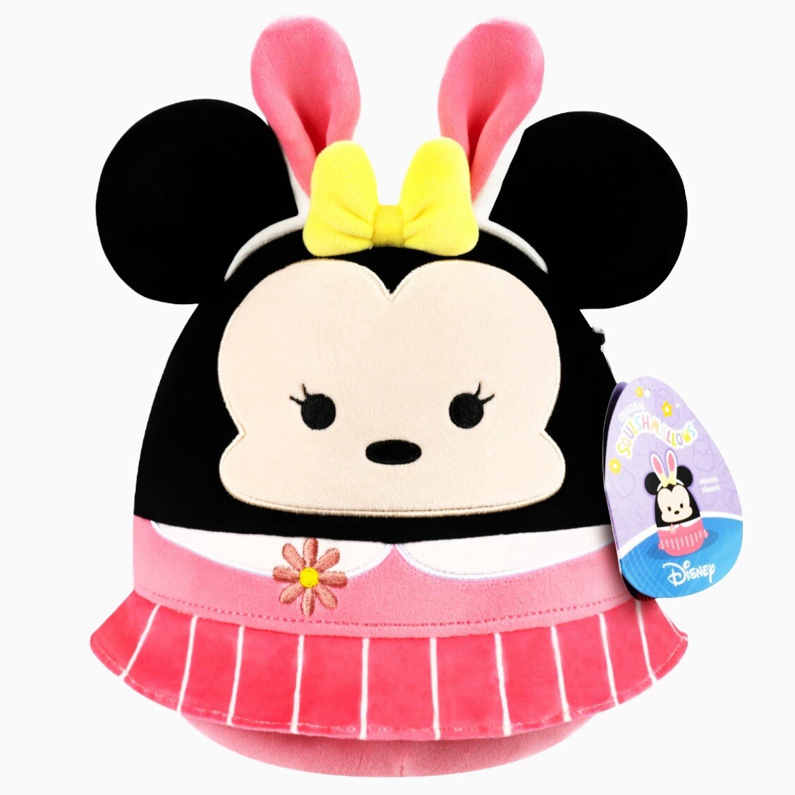 Squishmallows Disney Easter Plush Minnie Mouse Stuffed Animal Toy Ultra Soft 8"