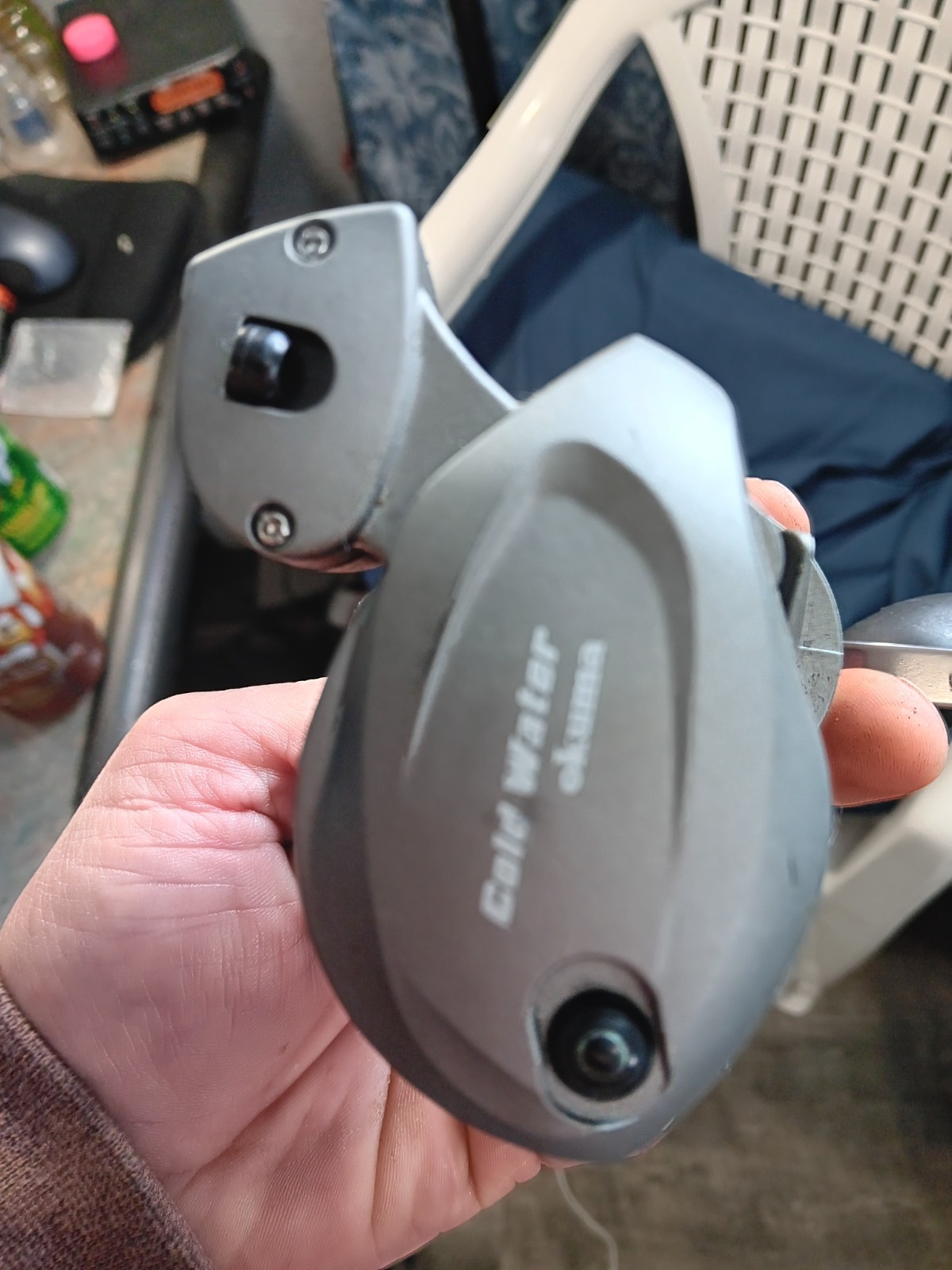 okuma cold water baitcast combo depth counter 5.1:1 4bb