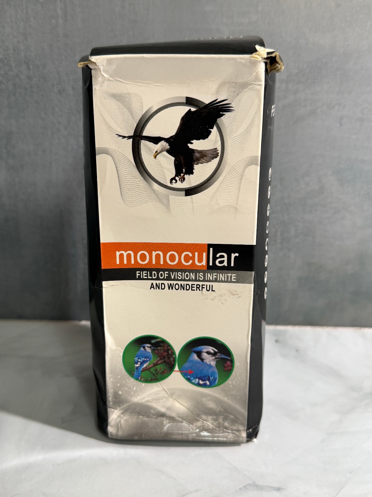 Monocular Telescope Binoculars 16x52, Field 22 Degrees Day and Night Use