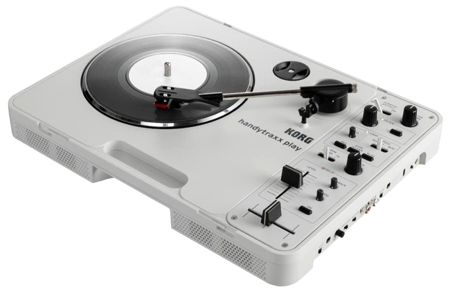 KORG handytraxx play Portable Turntable Speaker Effects Looper