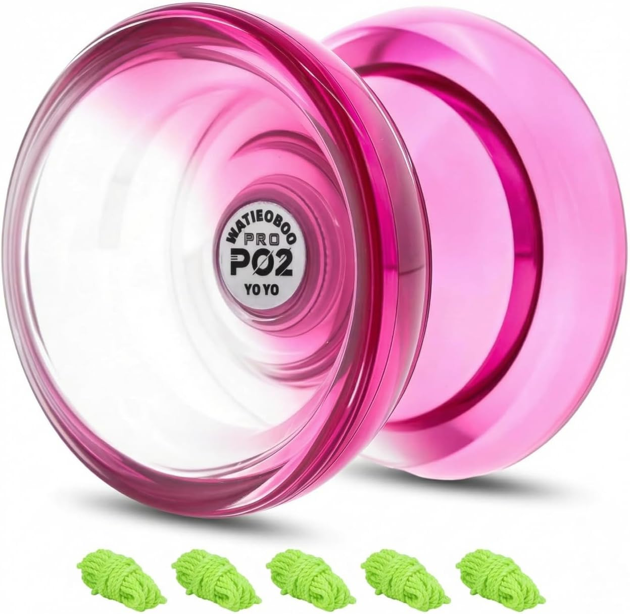 WATIEBOO Responsive Yoyo Beginner Pro Yo Yo Shatterproof w Extra String