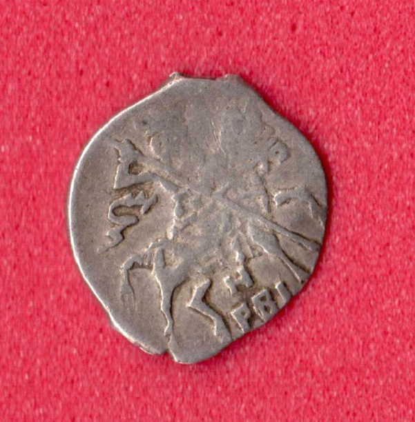 Russia Wire Silver Kopecks Boris Godunov Novgorod НРВI ca 1603s. 5310