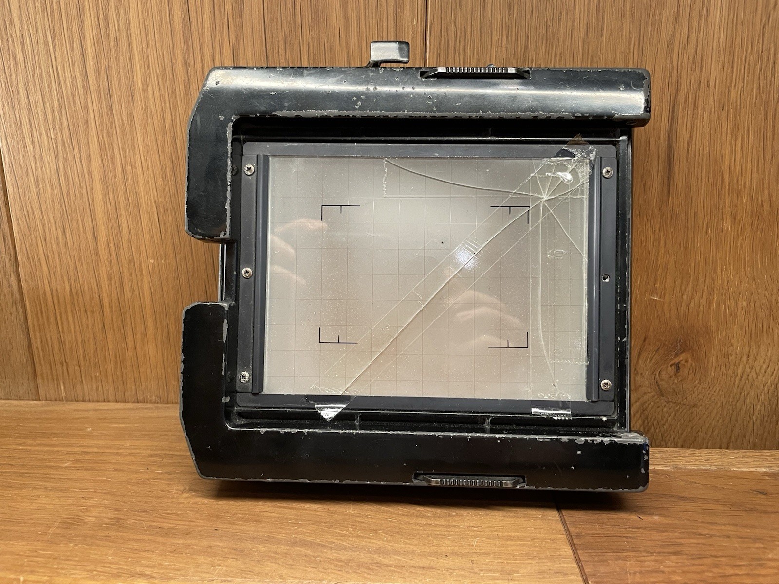 *Exc+4* Toyo 4x5 Revolving Ground Glass Adapter for View 45G GII Field 45A AII