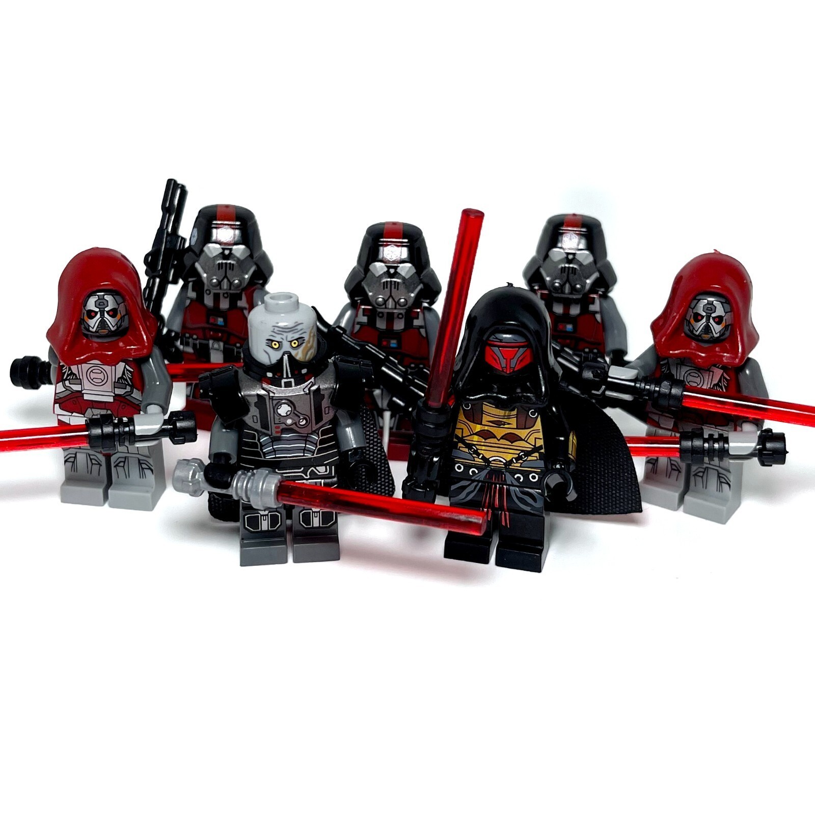 Old Republic Custom Lego Sith Empire Minifigures Darth Revan Sith Lord Siths
