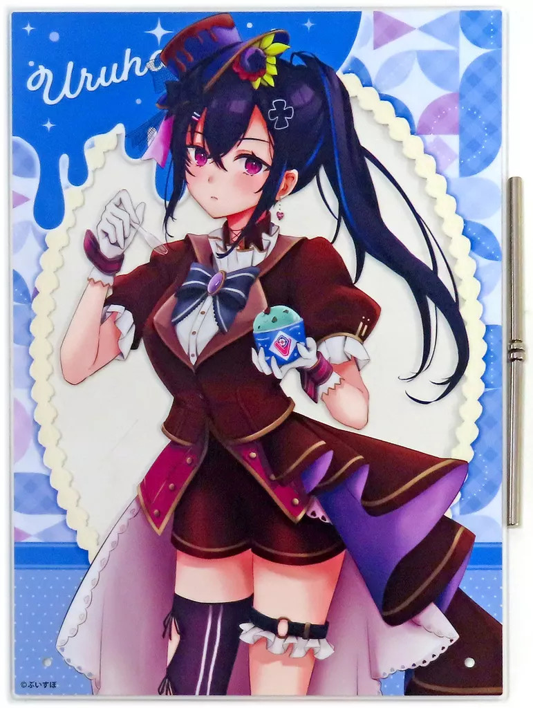 Ichinose Uruha Acrylic Board - Sweets Decoration, A4, Vtuber,限定品