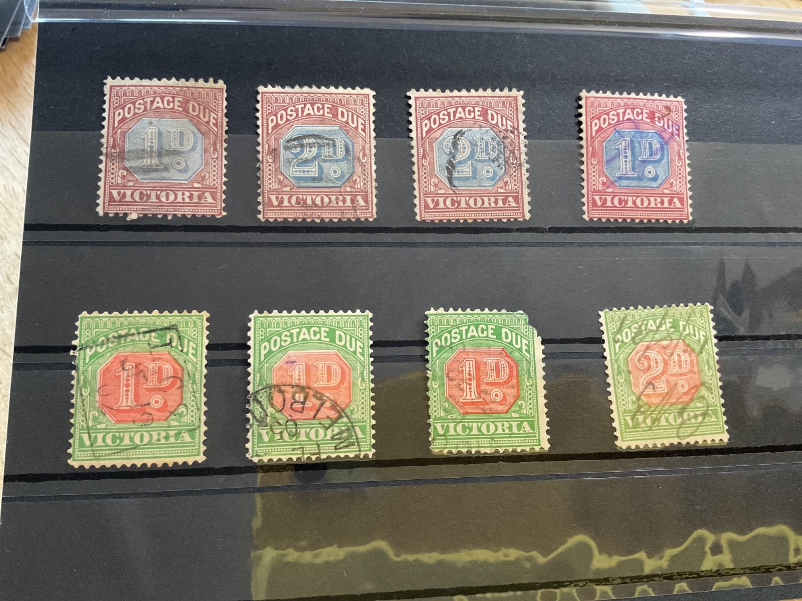 Australia Victoria postage due mounted mint or used stamps   B3511