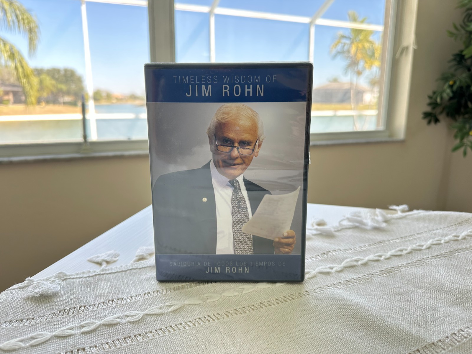 TIMELESS WISDOM OF JIM ROHN - COMPLETE VOLUME 1 & 2 ON 4 RARE DVD VERSION!  NEW!
