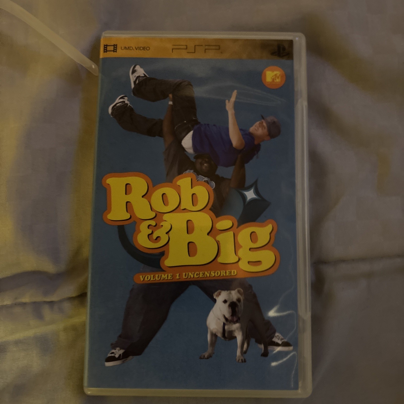 Sony PSP UMD Lot [of 2] - Rob & Big Uncensored vol 1&2 