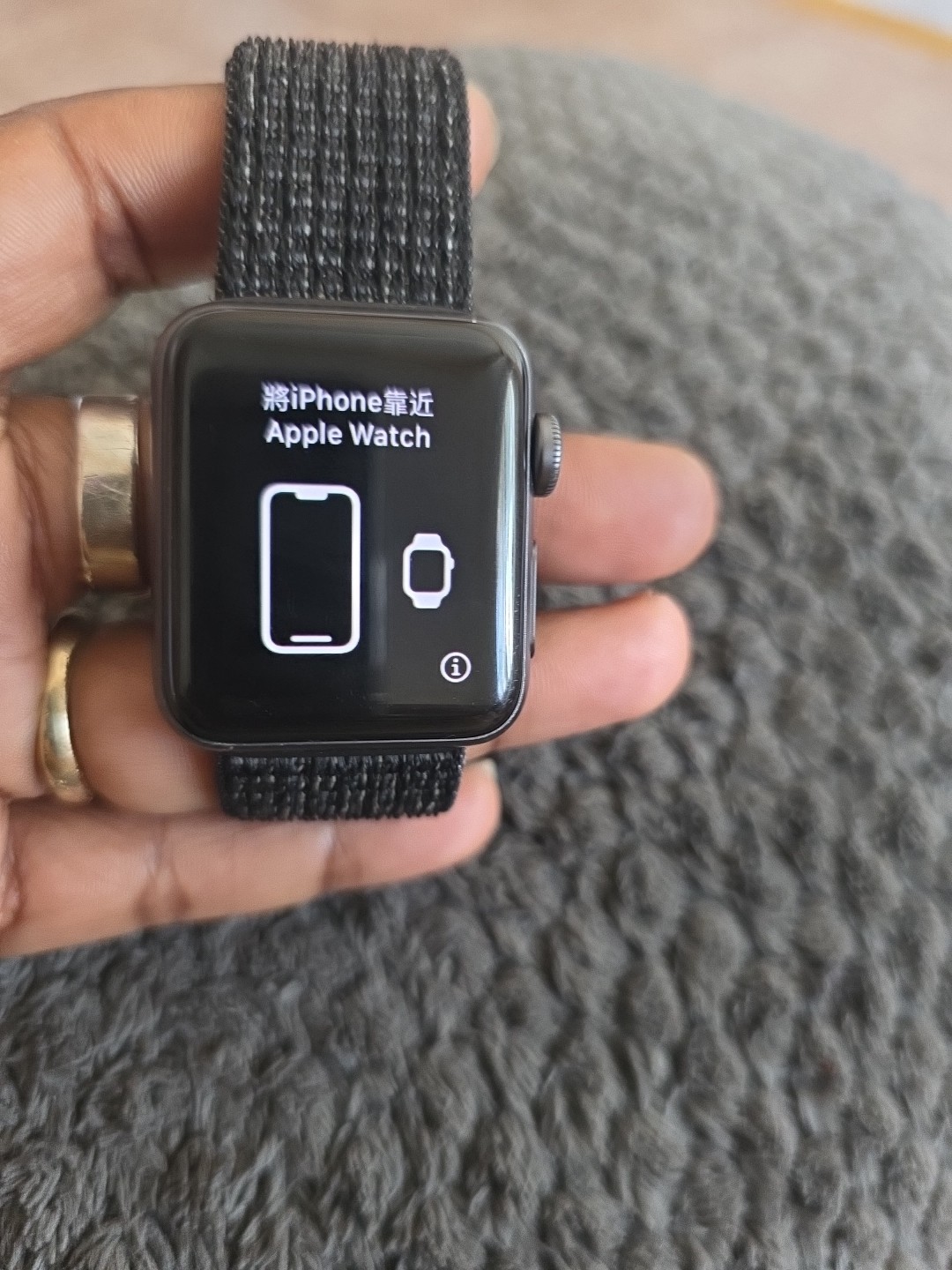 apple watch series 3 38mm Space Gray Aluminum case