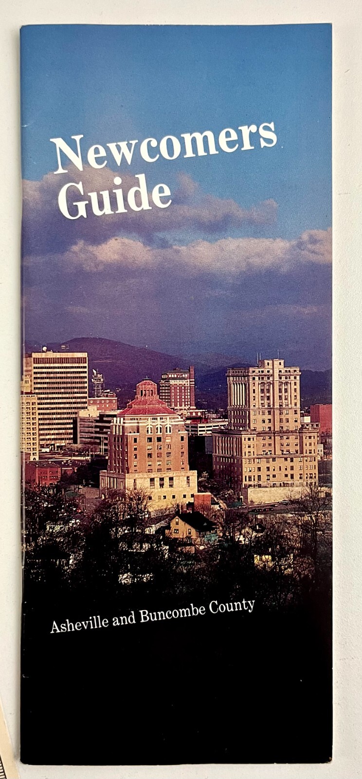 1980s Asheville Buncombe County North Carolina Vintage Newcomers Guide Booklet