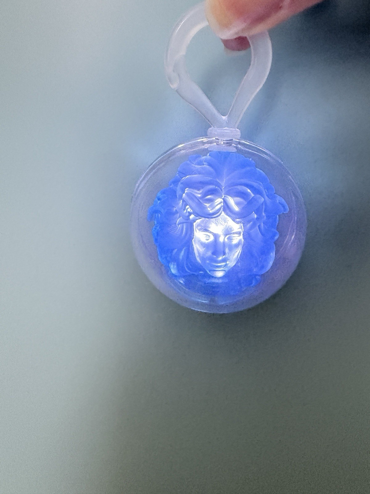 Disney Parks Madame Leota Light Up Bag Charm 