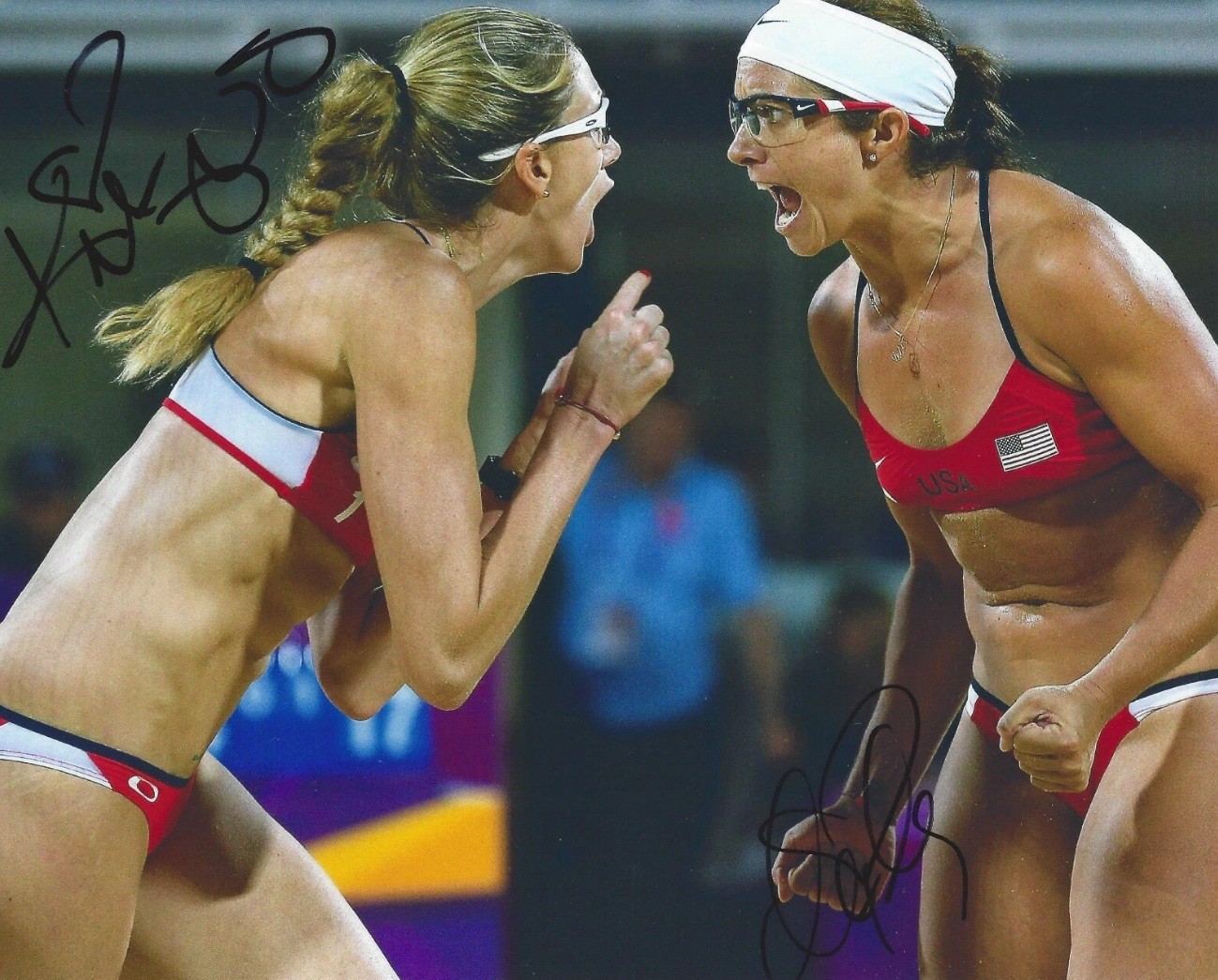MISTY MAY TREANOR KERRI WALSH Signed 8 x 10 Photo Signed REPRINT Volleyball