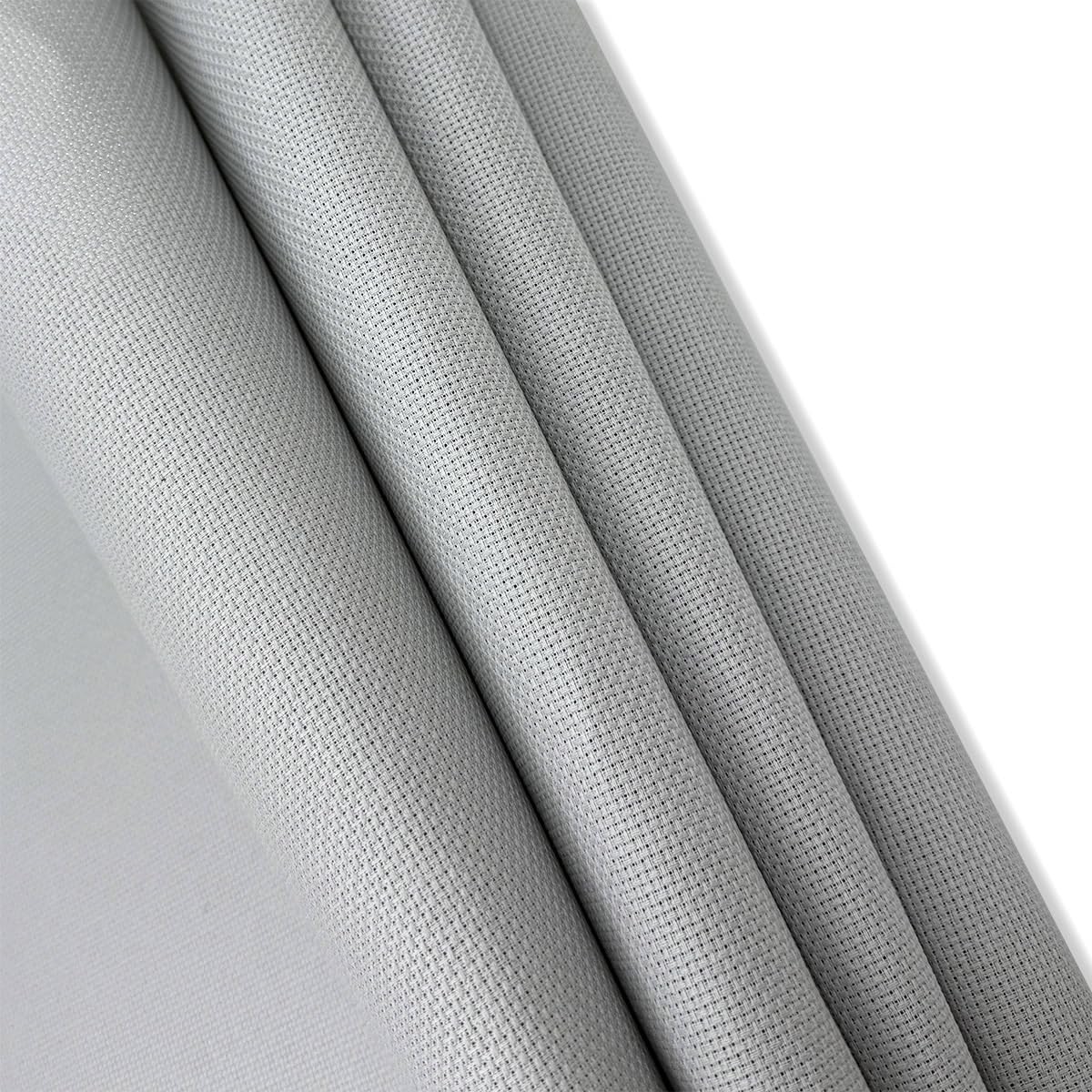 Aida Cloth 14 Count Cross Stitch Fabric 30*39inch, Light Grey 