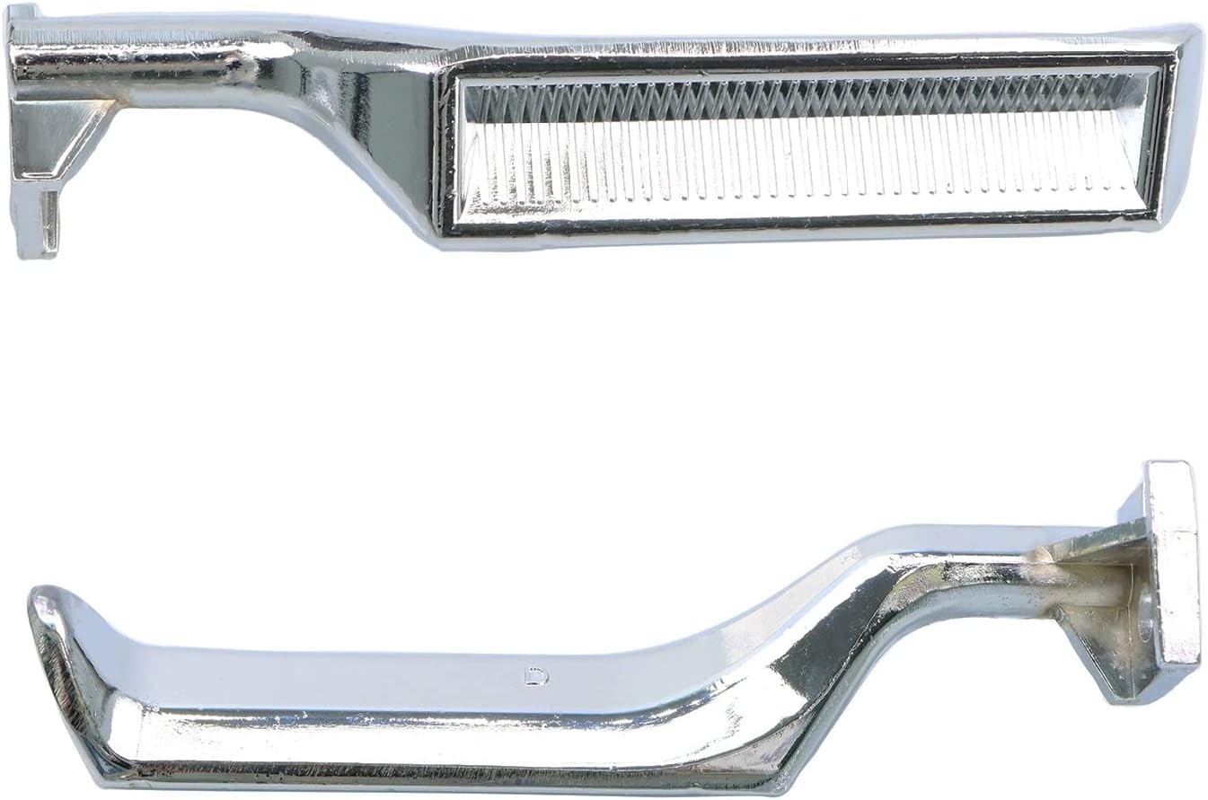 Interior Door Handle All Metal Handle Compatible w/ Ford Bronco F150 F250 Silver