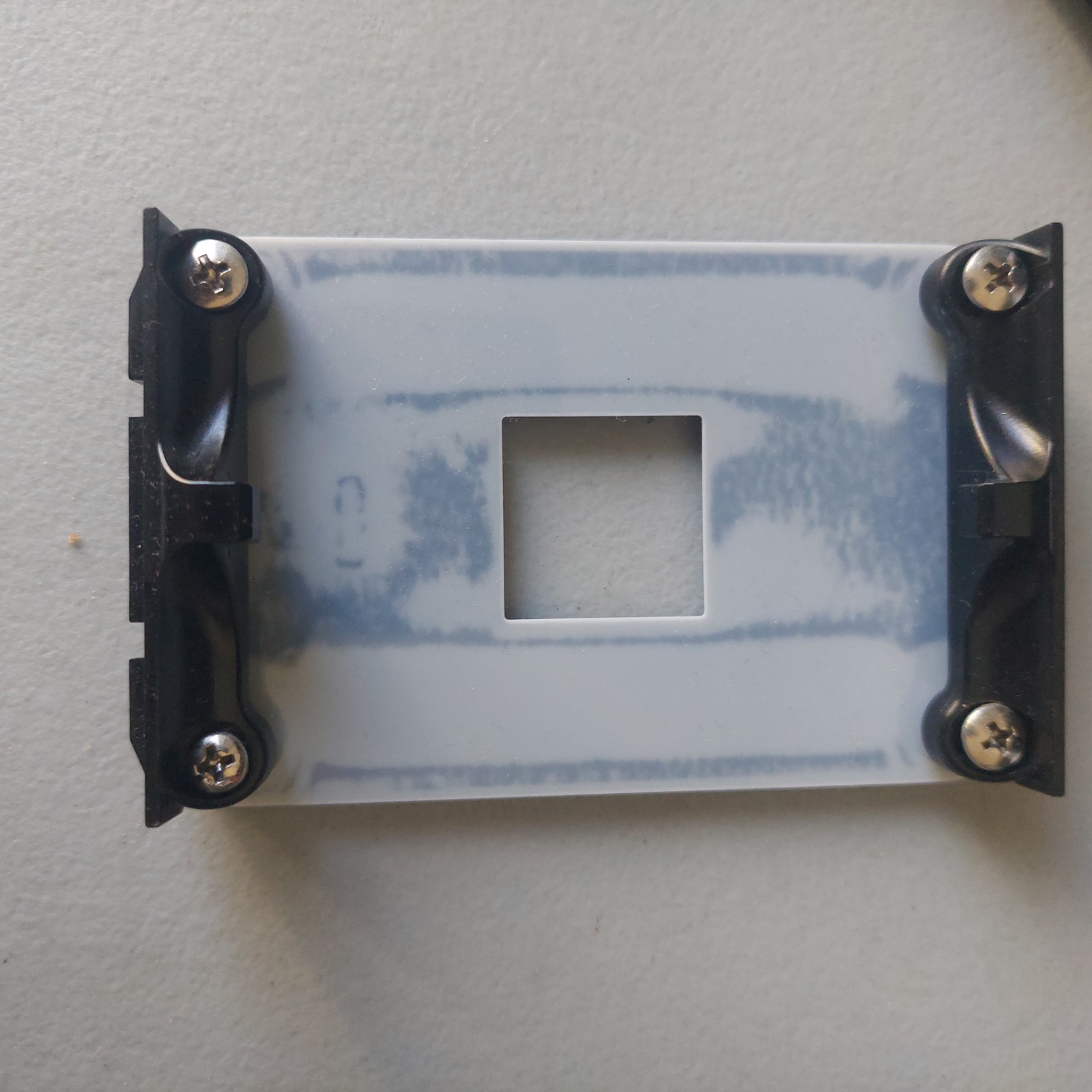 AMD AM4 CPU cooler backplate