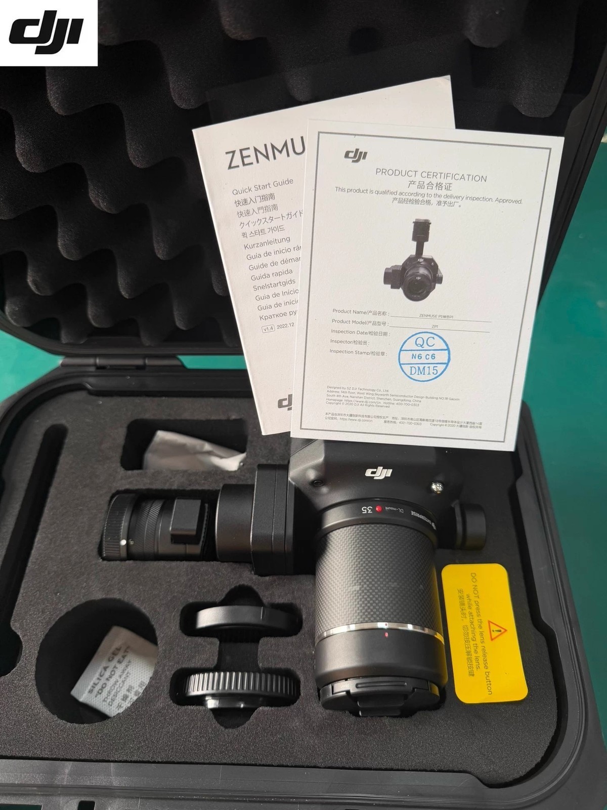 DJI Zenmuse P1 45MP Full-Frame Mapping Camera for M300 / M350 RTK