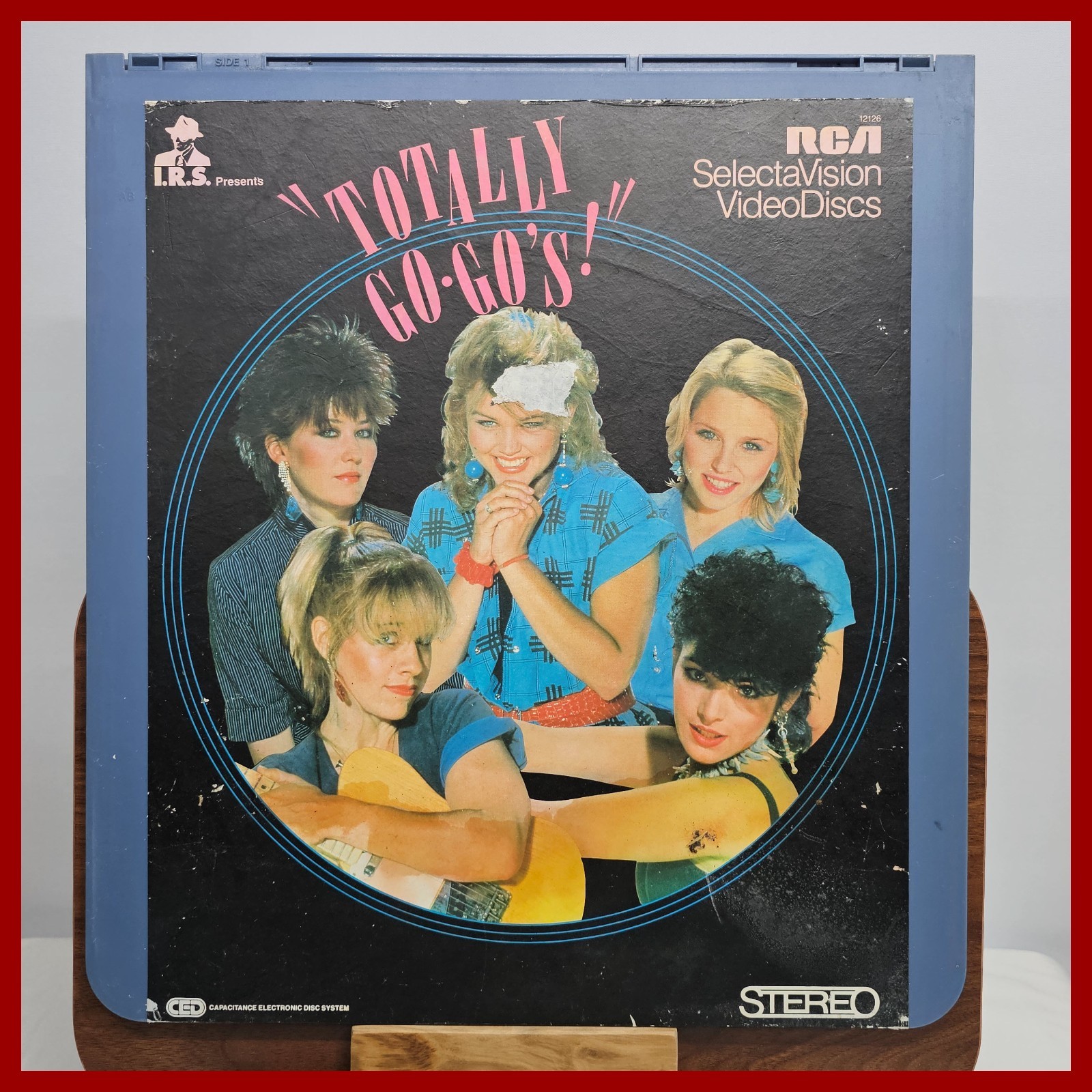 The Go-Go's Totally CED RCA SelectaVision VideoDisc 1982 New Wave Pop Music