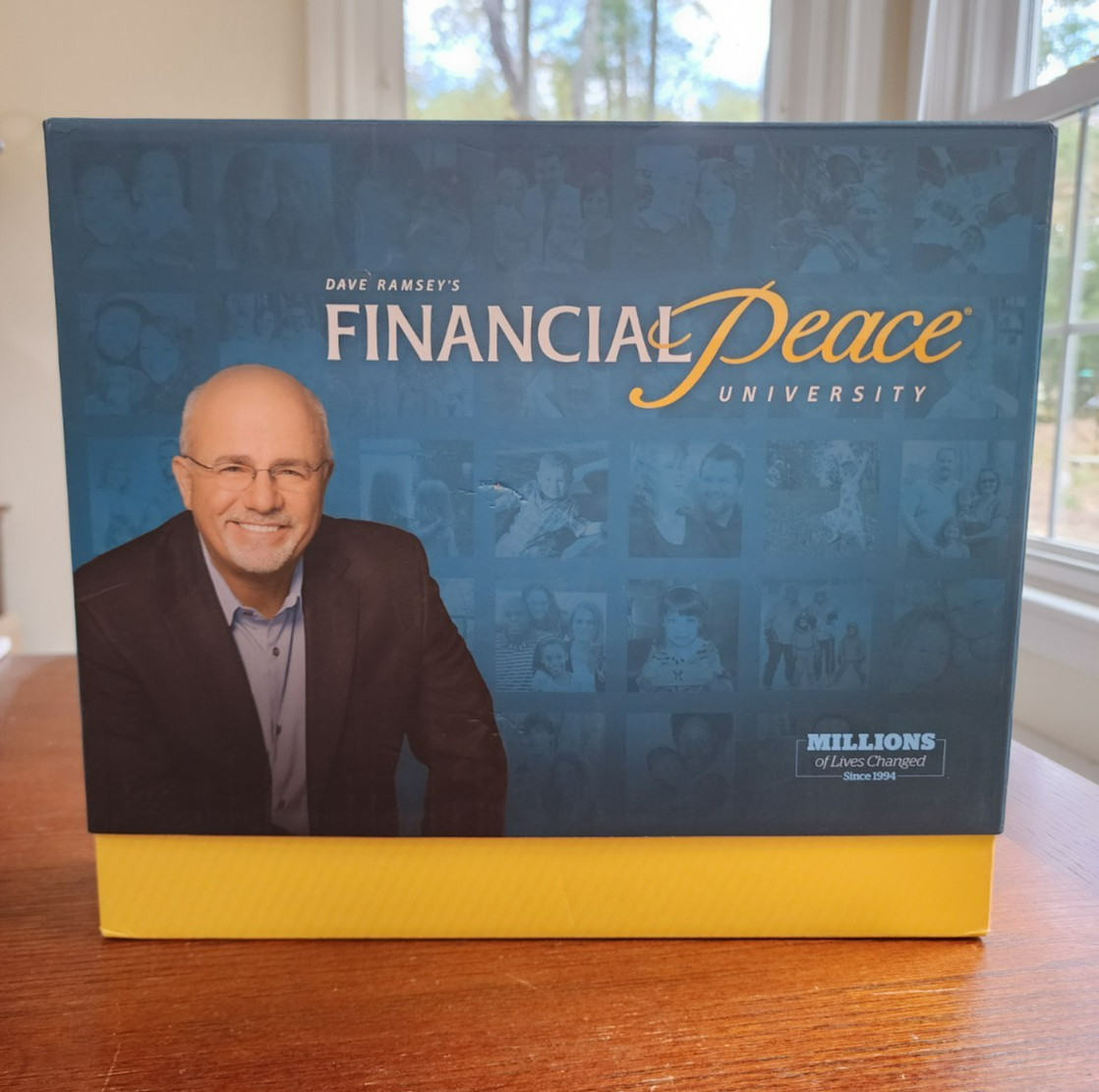 Dave Ramsey's Financial Peace University Home Study Kit 9 Week Revised - New
