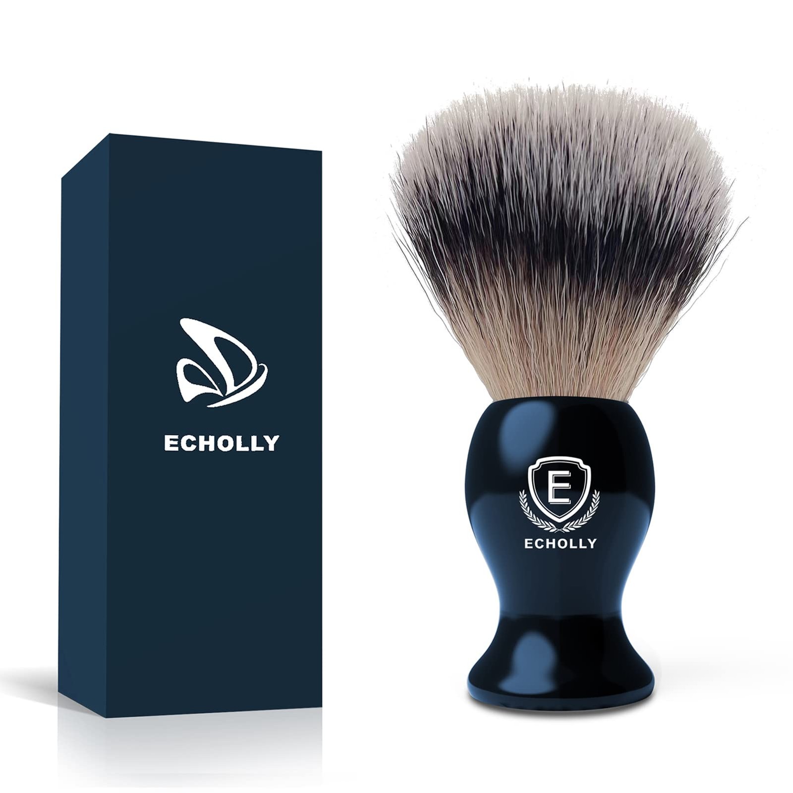 Luxury Shaving Brushes For Men by Echolly-Super Strong NO 110*55mm, black 