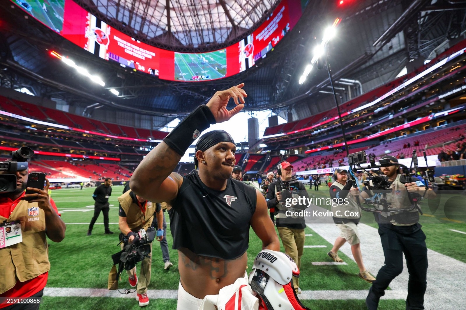 Michael Penix Jr. Game Worn Team Issued Shirt Washington Huskies Atlanta Falcons