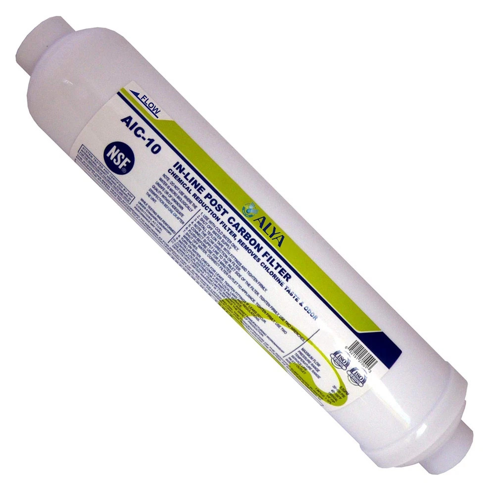 LASCO 37-1821 Ice Maker Inline Filter 1/4-Inch Compression Connection 2"x10