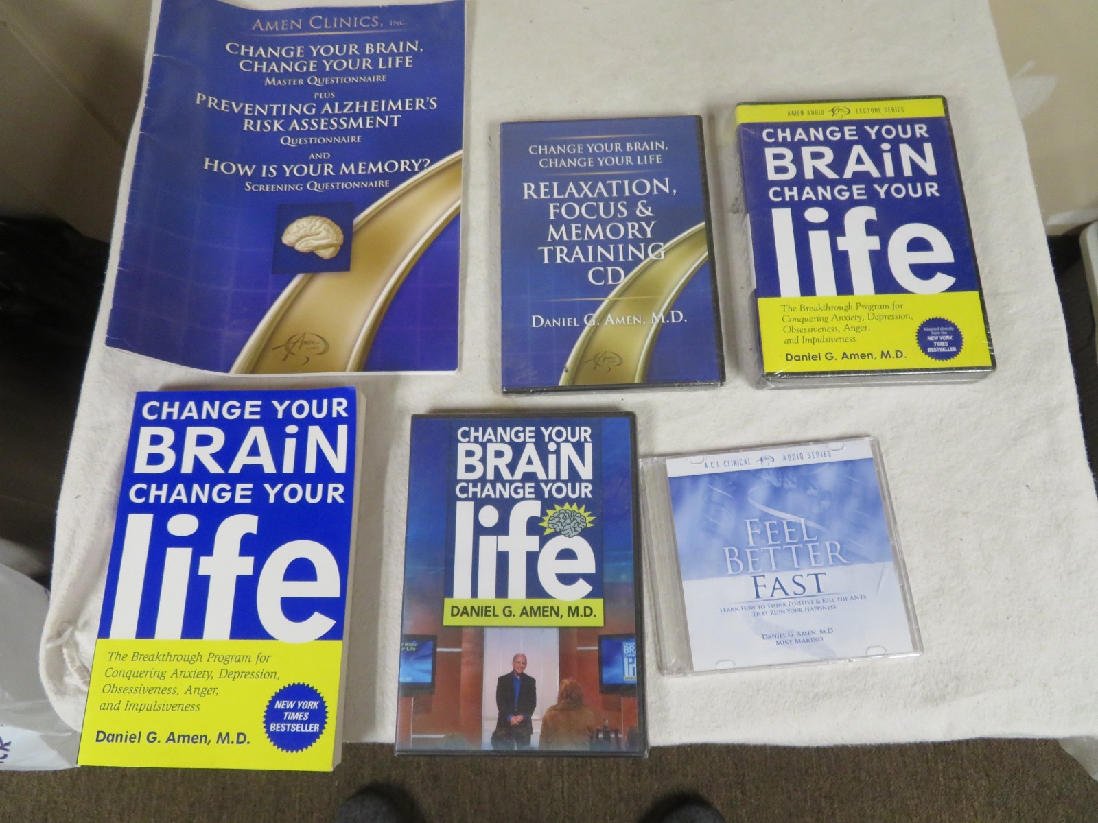 Change Your Brain, Change Your Life: The Breakthrough Program for Conquering