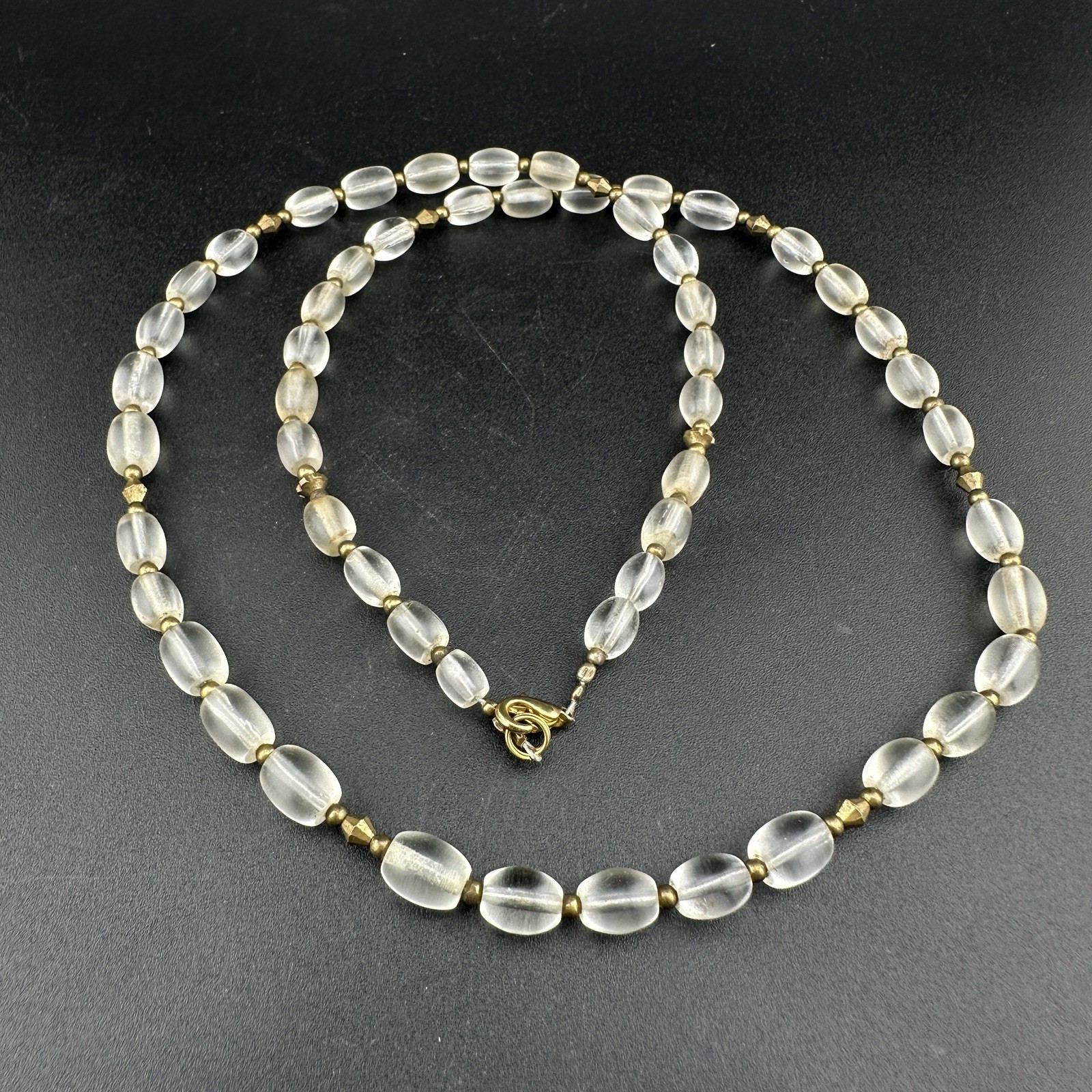 Vintage Himalayan  Crystals Beads Beautiful Necklace