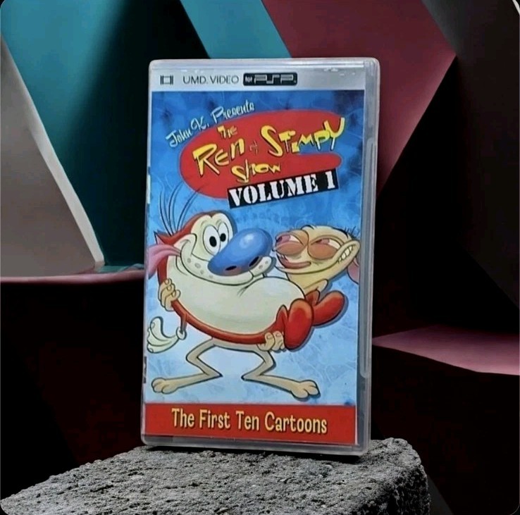 Nickelodeon Ren and Stimpy Show Volume 1 The First Ten Cartoons PSP UMD Case 