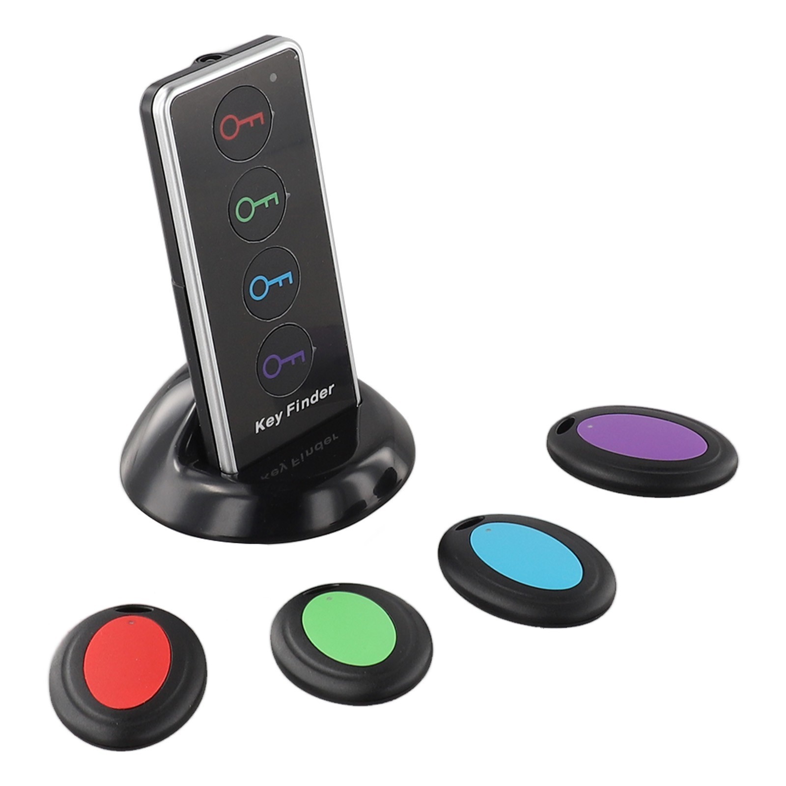 Wireless Remote Lost Finder for Keys Wallet Remote Control 4 Receivers