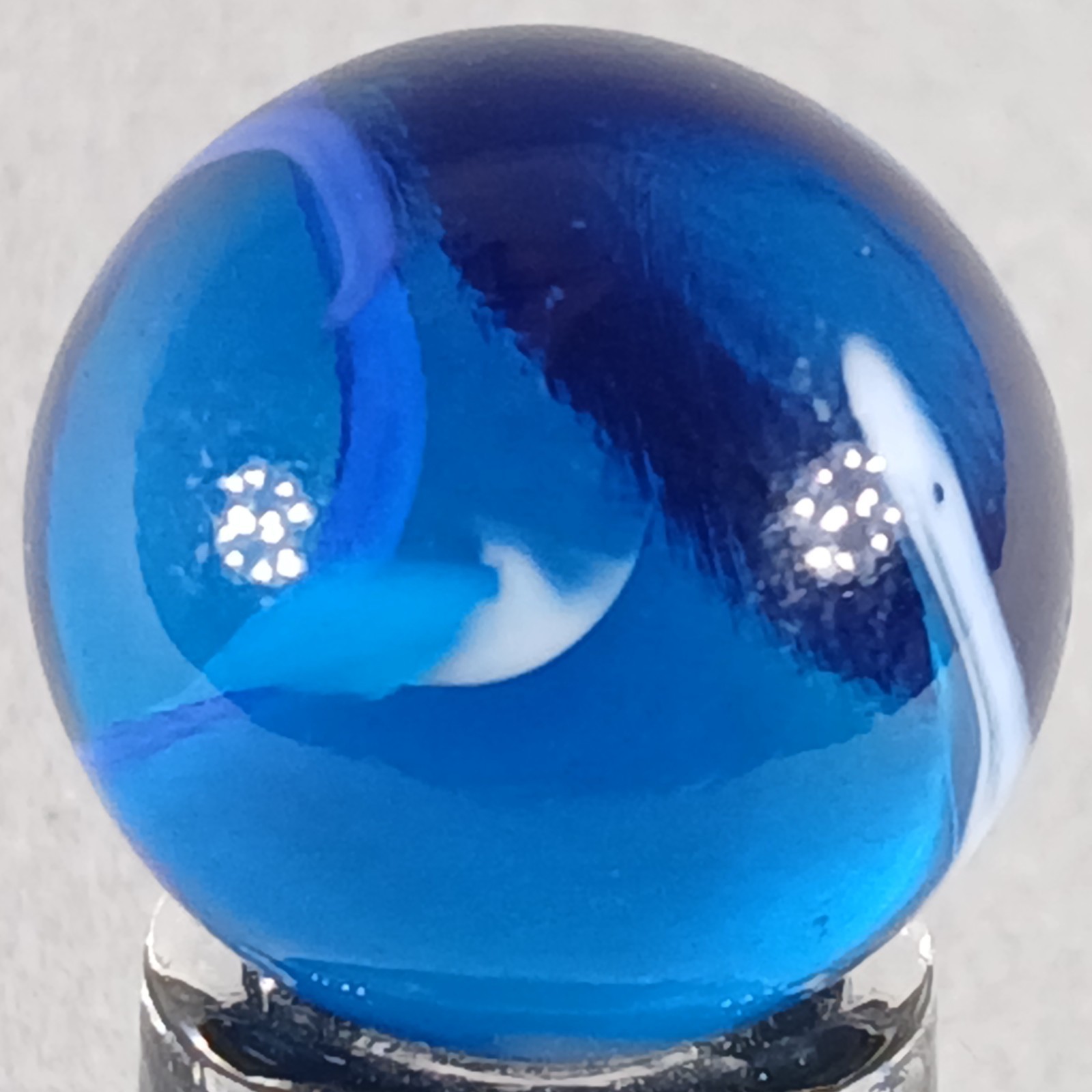 Vacor Bluejay Marble .61 Inches Near-Mint Condition Combined Shipping 