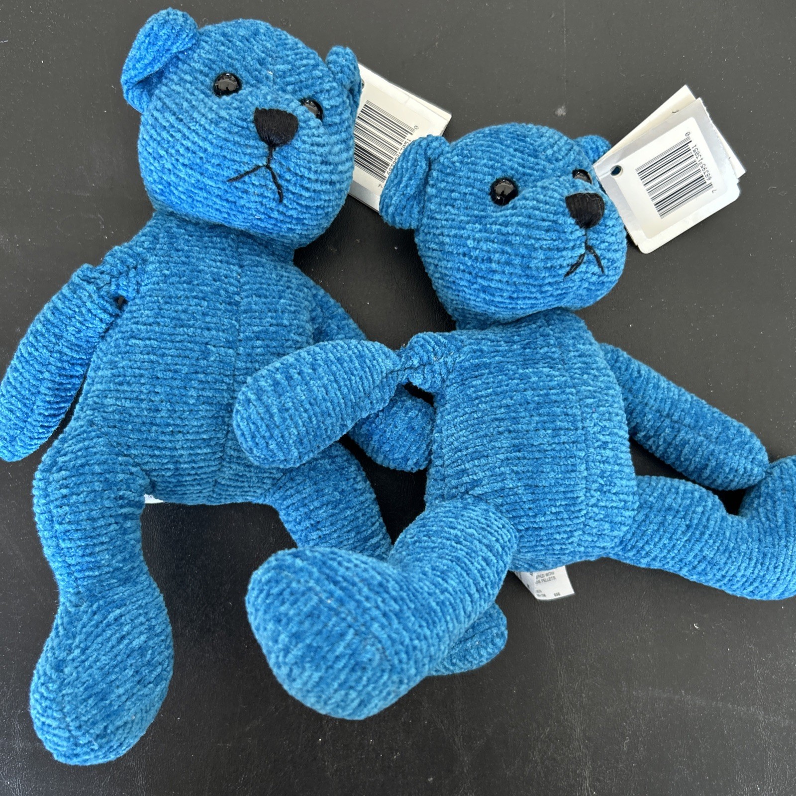 2 - 10” plush blue bears, new with tags
