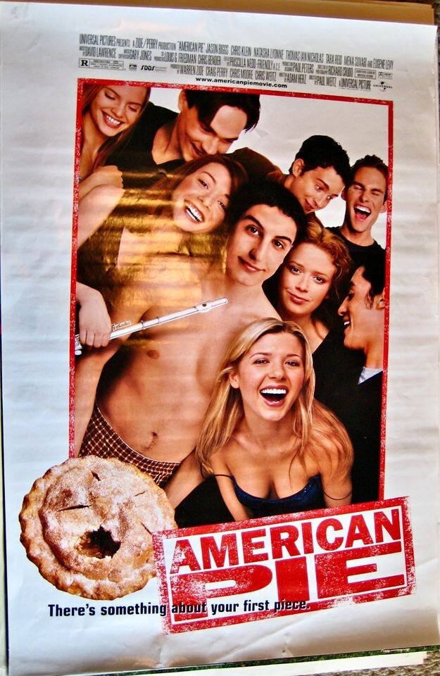 VINTAGE ORIGINAL(ROLLED) ONE SHEET POSTER 1999 "AMERICAN PIE"