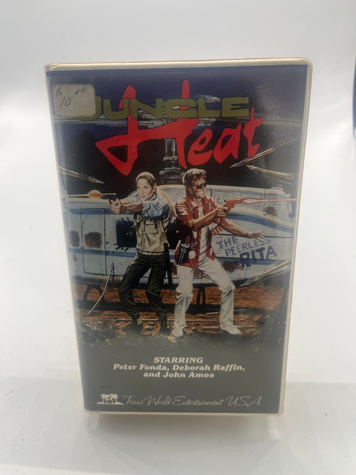 Jungle Heat- Betamax NOT VHS Beta Rare Transworld Cult Adventure Action
