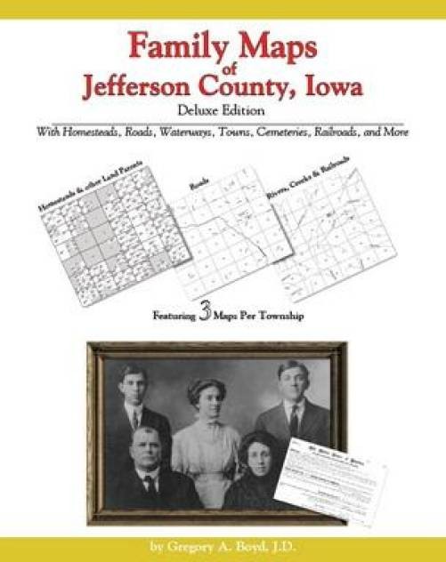 Genealogy Family Maps Jefferson County Iowa