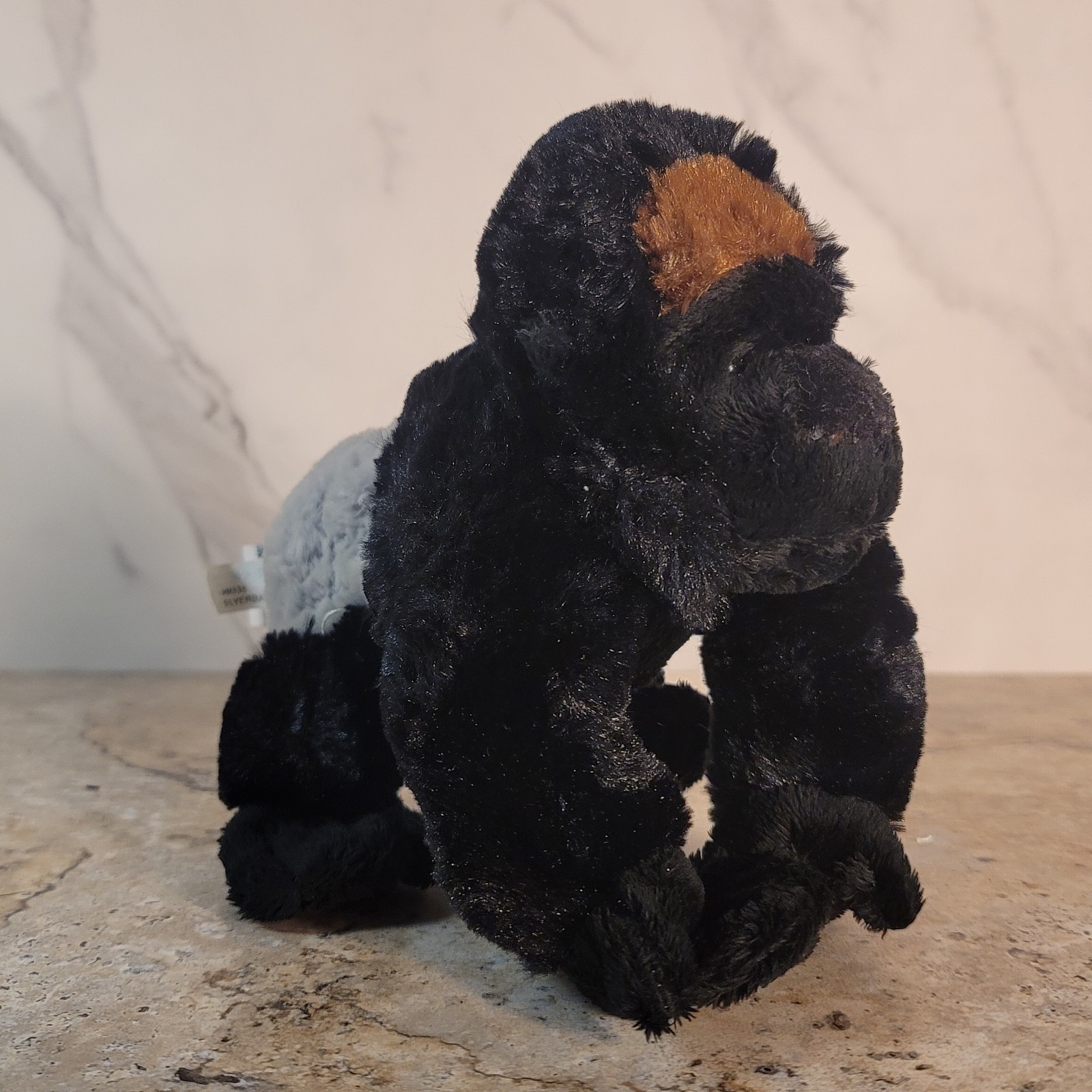 GANZ WEBKINZ SILVERBACK GORILLA STUFFED PLUSH ANIMAL No. HM335 NO CODE