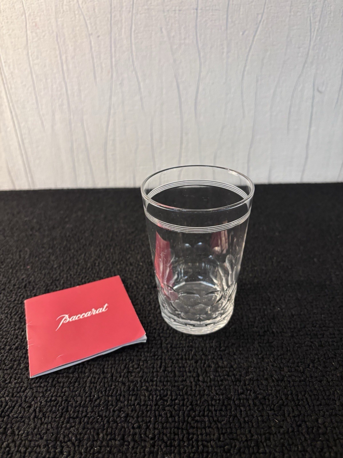 Palerme Model Tea Glasses Baccarat Crystal H: 8 Cm Mod3