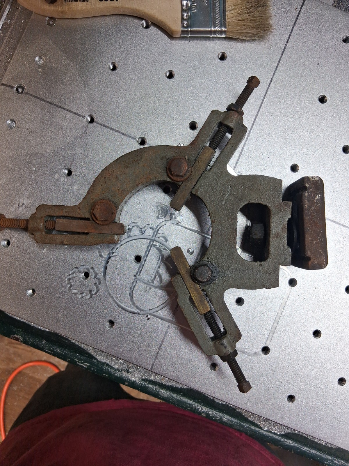 Craftsman 109 Lathe Steady Rest M6-326