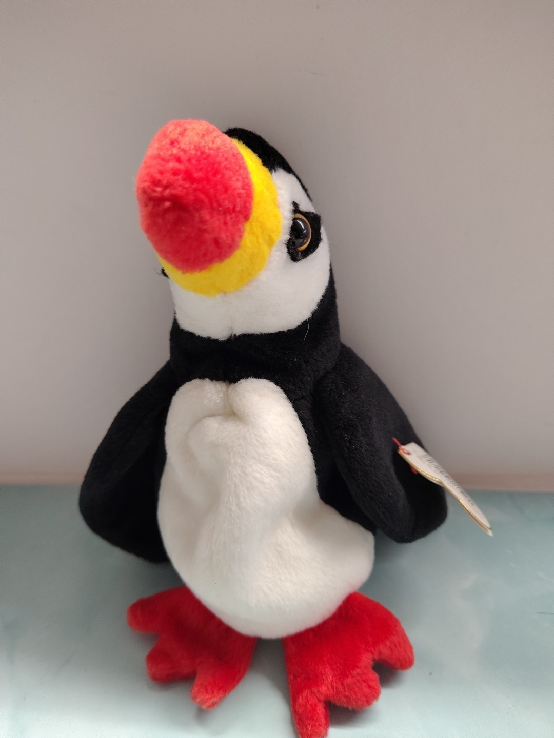 TY ORIGINAL BEANIE BABY 1997 – Puffer the Puffin Bird – 8”