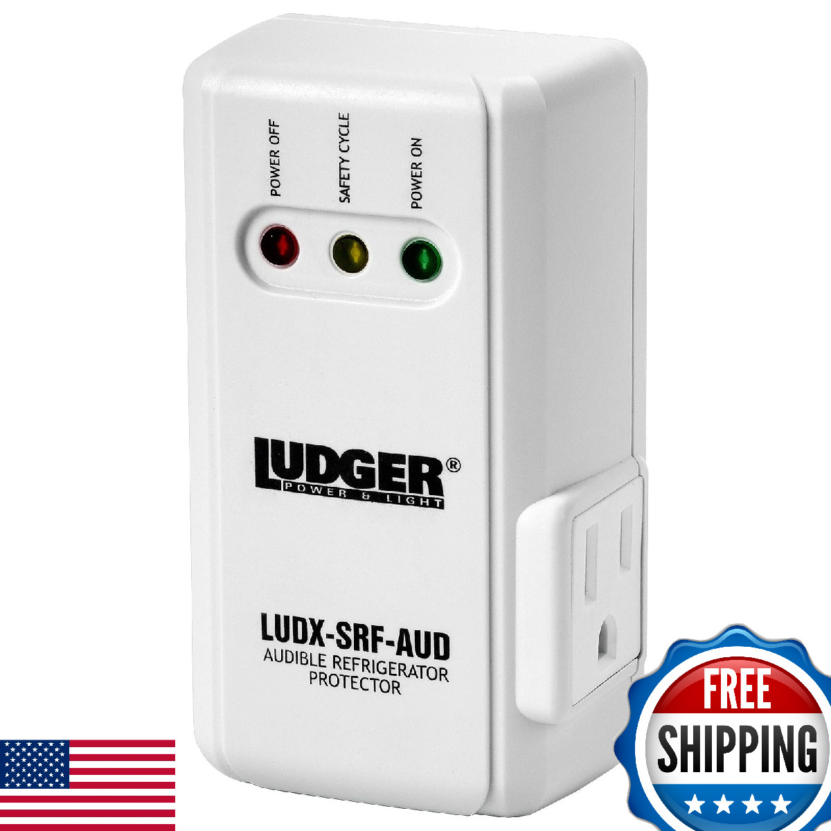 Ludger Power Surge Protector LUDX-SRF-AUD, ETL Certified for Appliances