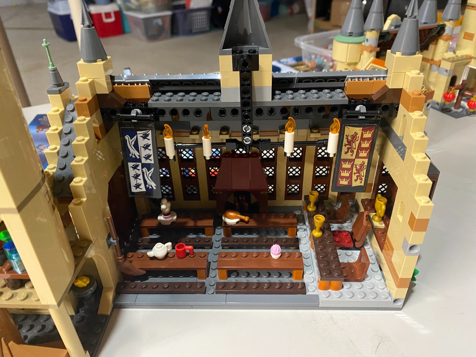 LEGO Harry Potter Hogwarts Great Hall 75954 100% Complete w/Manual No Box