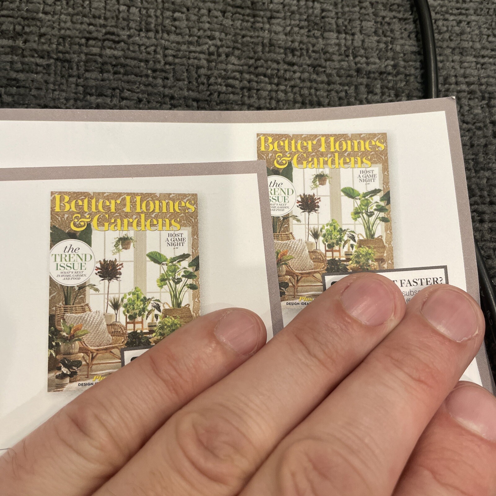 TWO 12 Month Better Homes and Gardens Magazine Subscription Coupons