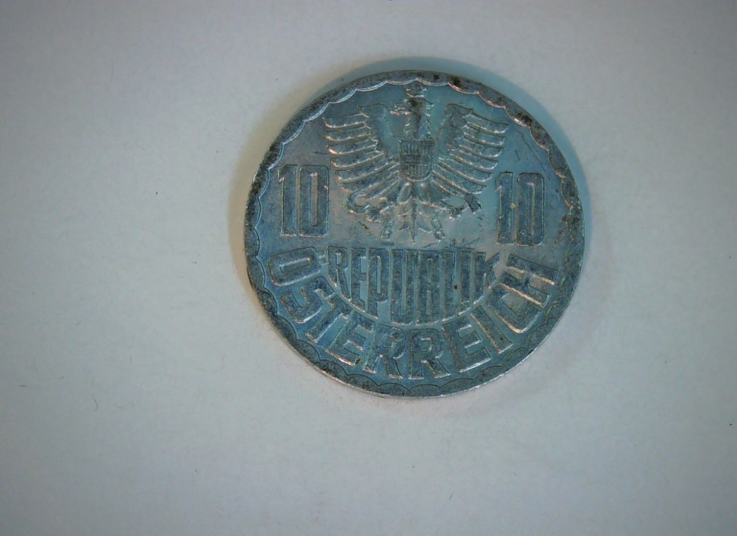 Austria 1953 10 Groschen Coin